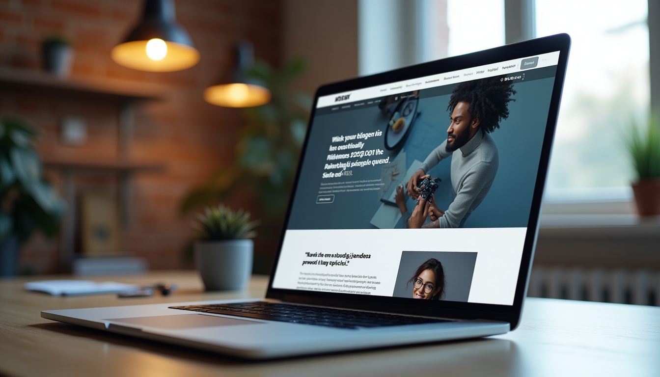 Un grafic digital care simbolizează procesul de creare site productie și succesul online.