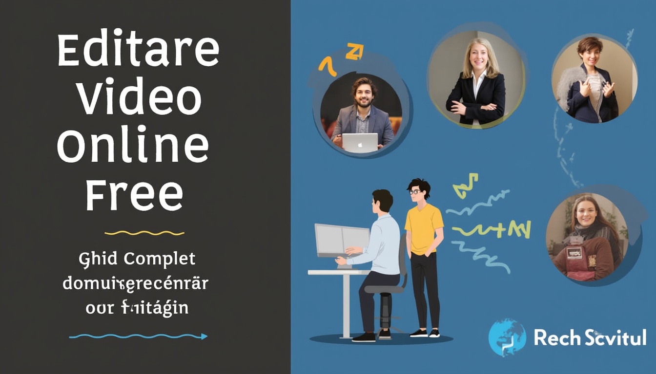 Unelte de editare video online free pentru proiecte creative