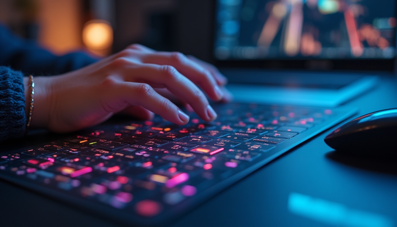 O imagine cu diverse programe de editat video pe un ecran de computer, simbolizând creativitatea și tehnologia.